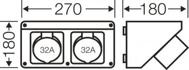 Hensel Connection Box          FP CB 213 