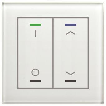 MDT Glastaster II Light 2-fach RGBW mit 