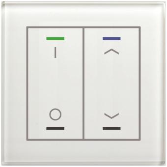 MDT Glastaster II Light 2-fach RGBW mit 