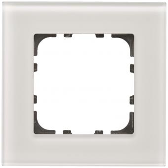 MDT BE-GTR1W.01 Glasrahmen 1fach Weiß 