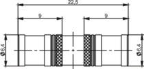 TEGA SMB-Kupplung Bu-Bu      J01162A0011 