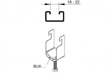 NIED Bügelschellen BUK50          BUK 50 