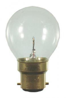 S&H Tropfenlampe 45x75mm B22d 130V 43078 