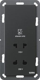 GIRA 2820005 Rasiersteckdose 115-230V 