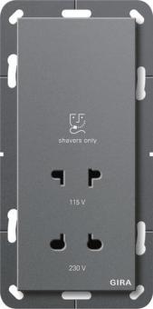 GIRA 282028 Rasiersteckdose 115-230V 