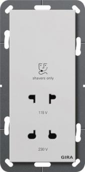 GIRA 2820015 Rasiersteckdose 115-230V 