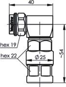 TEGA N-Winkelstecker Simfix  J01020B0044 