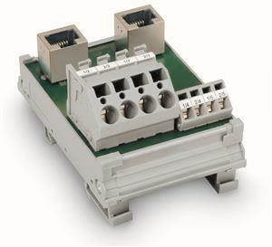 WAGO 289-965 Übergabemodul,2xRJ-45, 