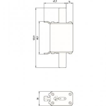 Siemens 3NA3036 NH0 160A 500VAC/440DC 