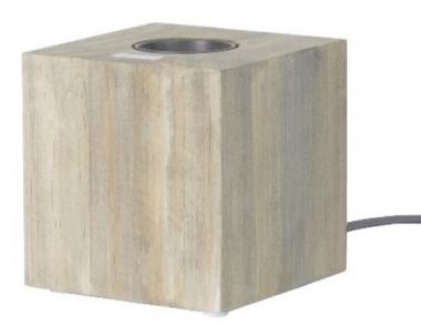 SUH Holz-Leuchte Würfel 90x90mm    88901 