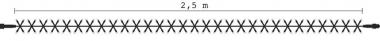 S&H LED-Magic String Lite 120 2,5m 59185 
