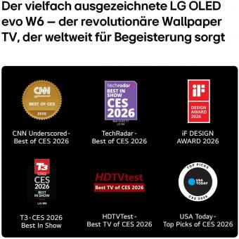 LG OLED77W69LA si/anth Wallpaper OLED-TV 