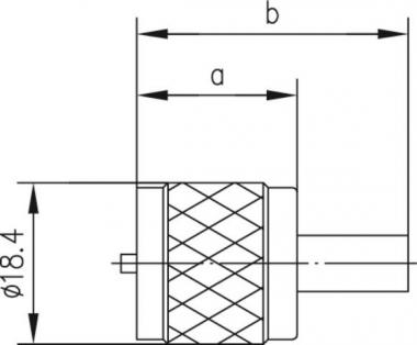 TG UHF-KABELSTECKER CR/CR    J01040A0001 