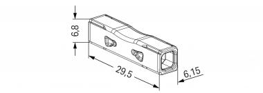 WAGO 2773-2401 Durchgangsverbinder zum 