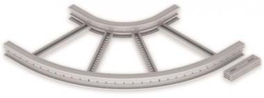 Unex Flachbogen 90  lichtgrau   67606-04 