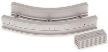 Unex Flachbogen 45  lichtgrau   67337-04 