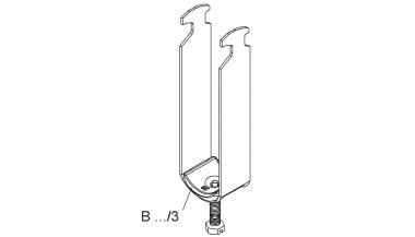 NIED Hammer.-Bügelschelle 28-30mm  B30/3 