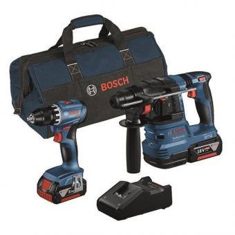 Bosch Kit 18V: GSR 18V-45 + GBH 18V-22 