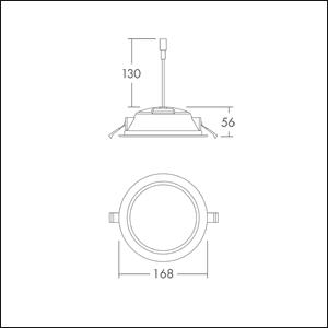 Zumtobel AMY VARIOFLEX 150 1500 96638036 