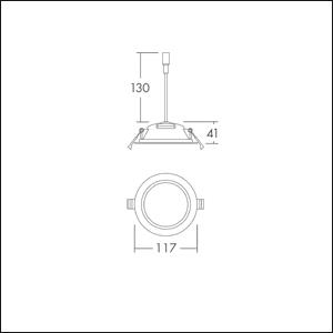 Zumtobel AMY VARIOFLEX 100 700  96638035 