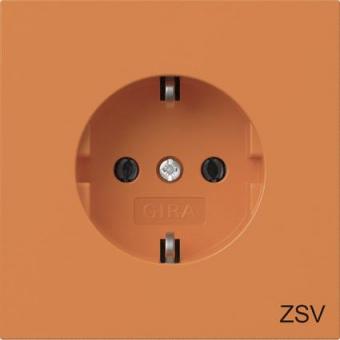 GIRA 4188709 SCHUKO-Steckdose ZSV 