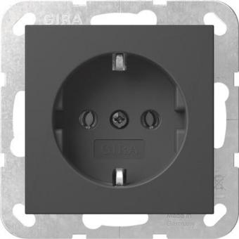 GIRA 4466005 SCHUKO-Steckdose o.Krallen 