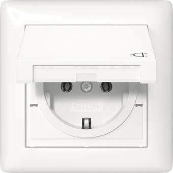 GIRA 415703 SCHUKO-Steckdose KD+Set 