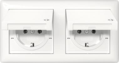 GIRA 415803 SCHUKO-Steckdose KD+Set 