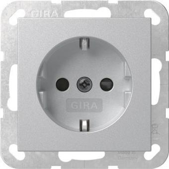 GIRA 438326 SCHUKO-Steckd.SH o.Kr.SRK 