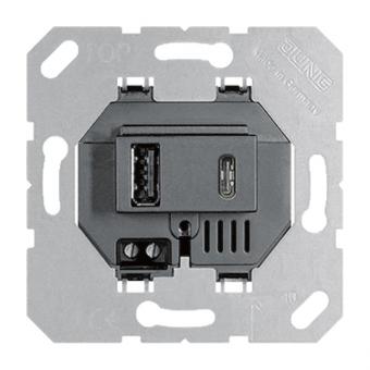 Jung USB-Ladegerät         USB15CASW 