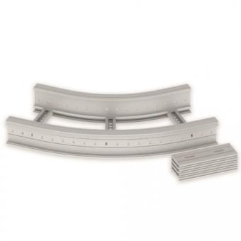  Flachbogen 45  halogenfrei grau 135x400 