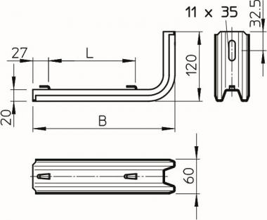 OBO TPSAG 245 FS TP Wand- 
