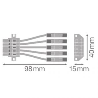 Ledvance TRUSYS FLEX FEED IN CONNECTOR 