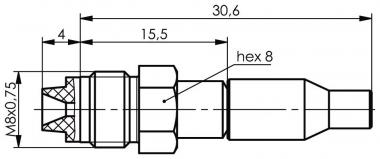 TEGA FME-Kabelbuchse         J01701A0008 