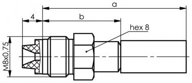 TG FME-Kabelbuchse CR/CR PP  J01701A0003 