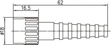 TG BNC-KABELSTECKER CR. IS   J01000A0014 