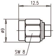 TEGA SMA-Kabelstecker        J01150A0121 