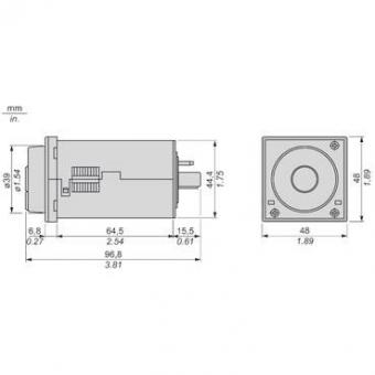 GS EINBAU-ZEITRELAIS         RE48AML12MW 