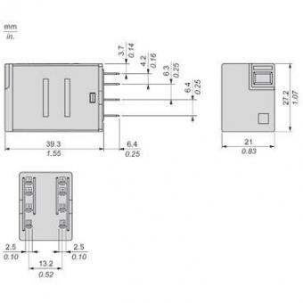 Schneider Miniaturrelais Easy  RXM2LB2BD 