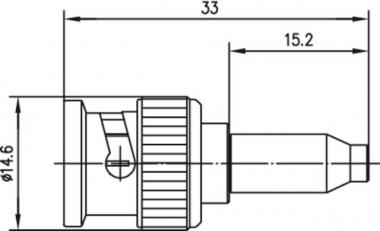 TG BNC-KABELSTECKER CR/CR    J01000A0040 