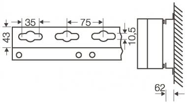 HENS Montageschiene              MI MS 2 