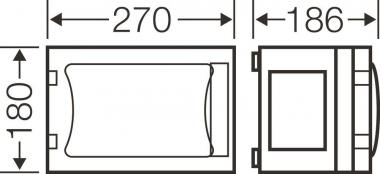 Hensel ENYSTAR Leergehäuse       FP 0150 