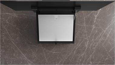 Siemens LC67KFN60 Klarglas sw Wandesse 