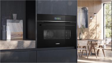 Siemens CB774G1B1 sw Kompakt-Backofen 