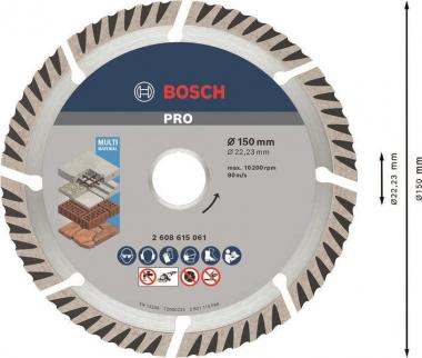 Bosch Diamant-Trennscheibe 150mm 