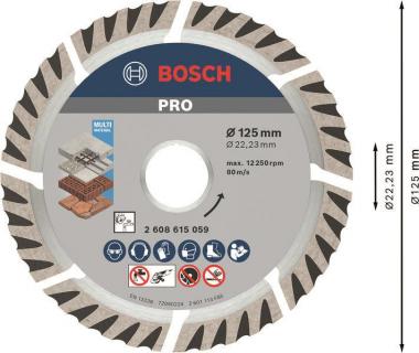 Bosch Diamant-Trennscheibe 125mm 