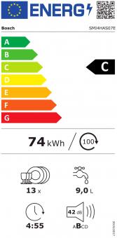 Bosch SMI4HAS07E Ed EB-Geschirrspüler 
