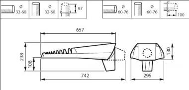 BGP703 LED120-4S/740 DM50 PGR SRT SRB 60 