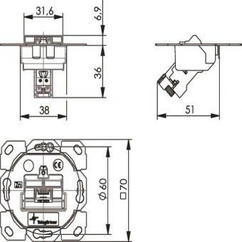 TG Modulaufnahme AMJ-S 1-    J00020A0514 