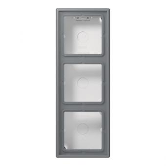Jung AP-Kappe m.Rahmen 3fach   LC583A202 